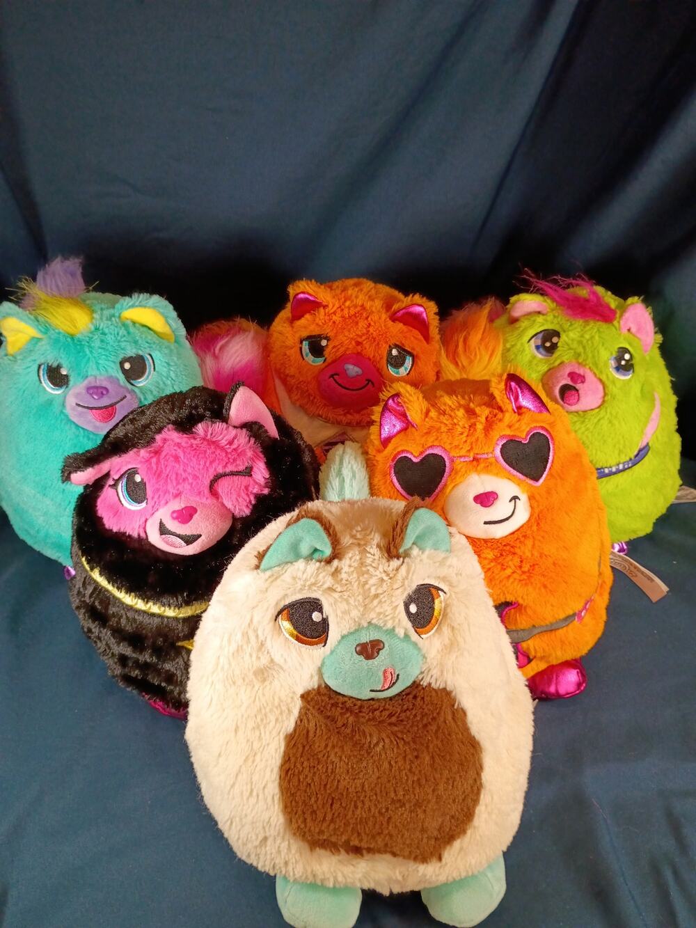 Misfittens Get Meowt Plush Lot of 7 Basic Fun 2023 Cats